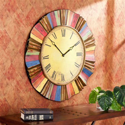 overstock large wall clocks.